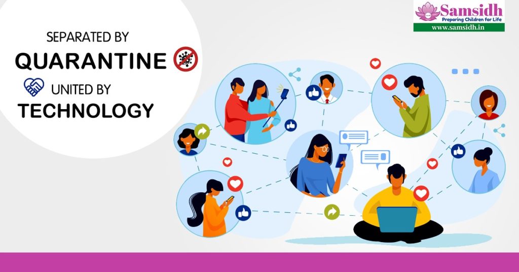 Seperated By Quarantine United by Technology